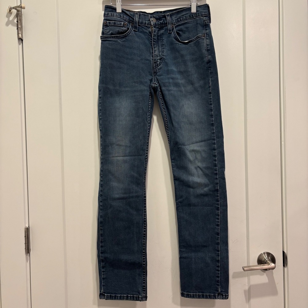 Levi's Men's Straight Jeans - Dark Blue Wash